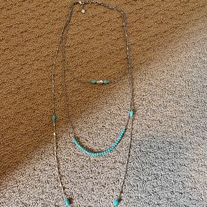 Lucky brand layering necklace